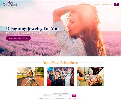 Fine Jewelry Website Design Company