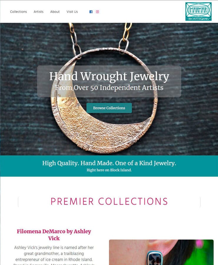 Jewelry E-Commerce Website